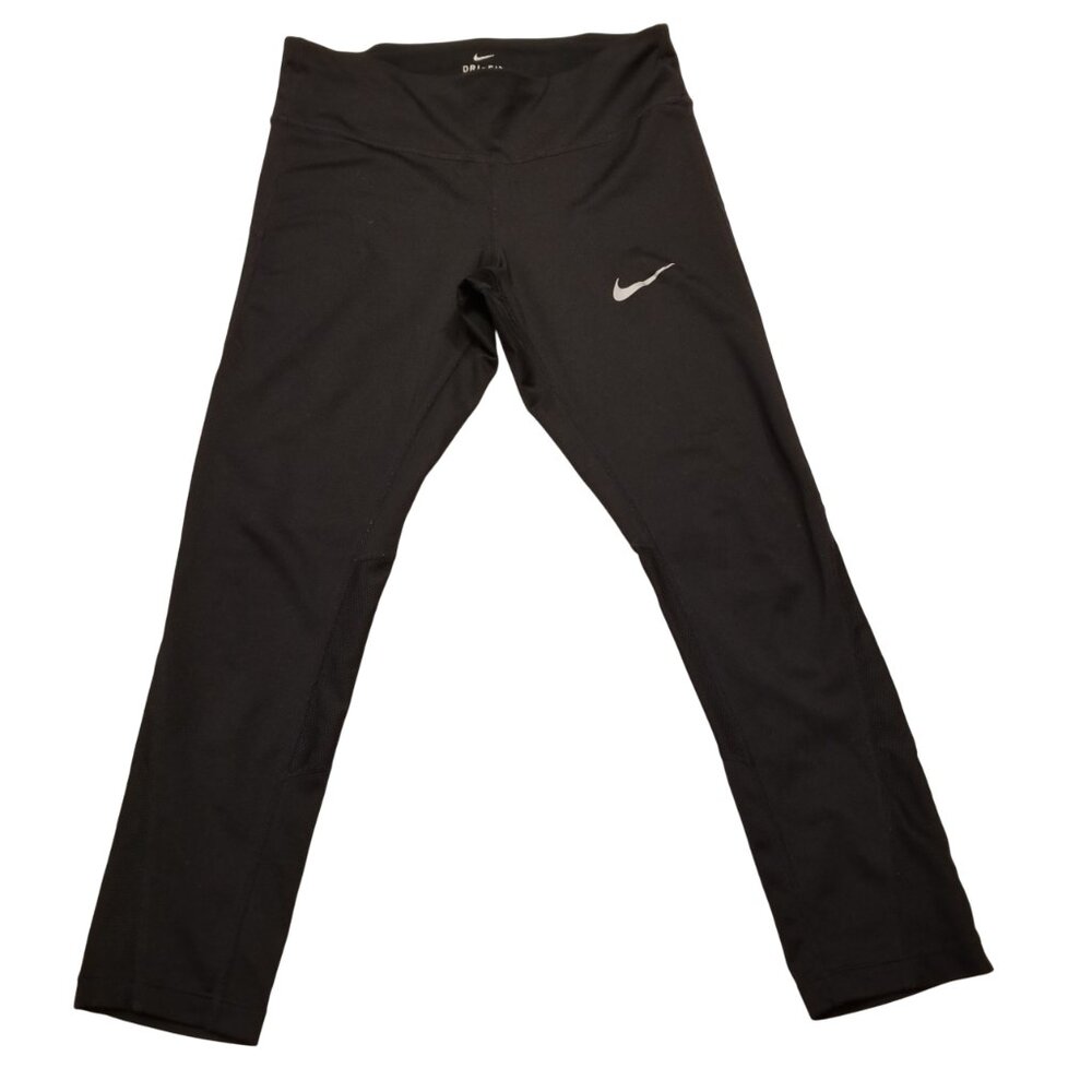 Nike Small Running Track Pants 21in Soccer Athletic Joggers/Leggings Cropped